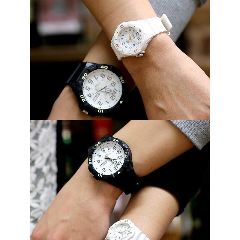 【ペアウォッチ】 カシオ CASIO クオーツ チープカシオ ラバー　カジュアル 腕時計 MRW-210H-7A LRW200H-7E2 | CASIO | 01