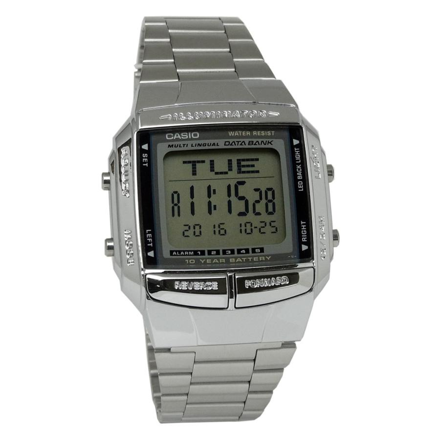 カシオ CASIO メンズ 腕時計 データバンク 海外モデル DB-360-1A シルバー | CASIO | 02