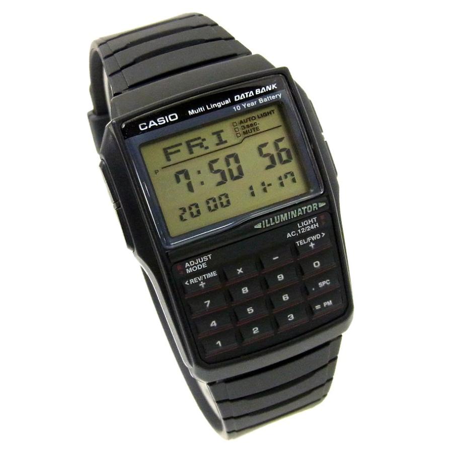 D6474 カシオ データバンク 反転液晶 新品電池 美品 D6474 カシオ