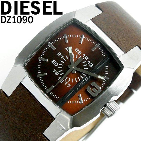 ディーゼル 腕時計 DIESEL メンズ ブランド 革ベルト DZ1090 ディーゼル/DIESEL｜hapian
