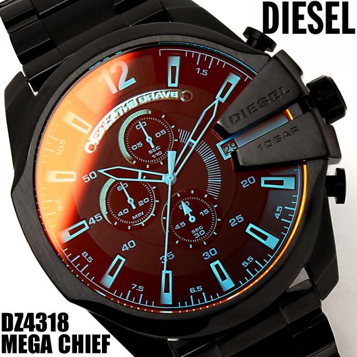 ディーゼル メンズ腕時計 Diesel クロノグラフ メガチーフ Mega Chief Dz4318 Dz4318 Hapian 通販 Yahoo ショッピング
