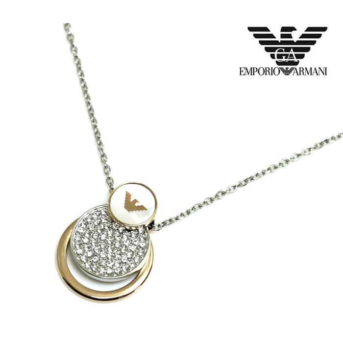 EMPORIO ARMANI エンポリオアルマーニ EGS2365040 ネックレス ペンダント ゴールド レディース｜hapian