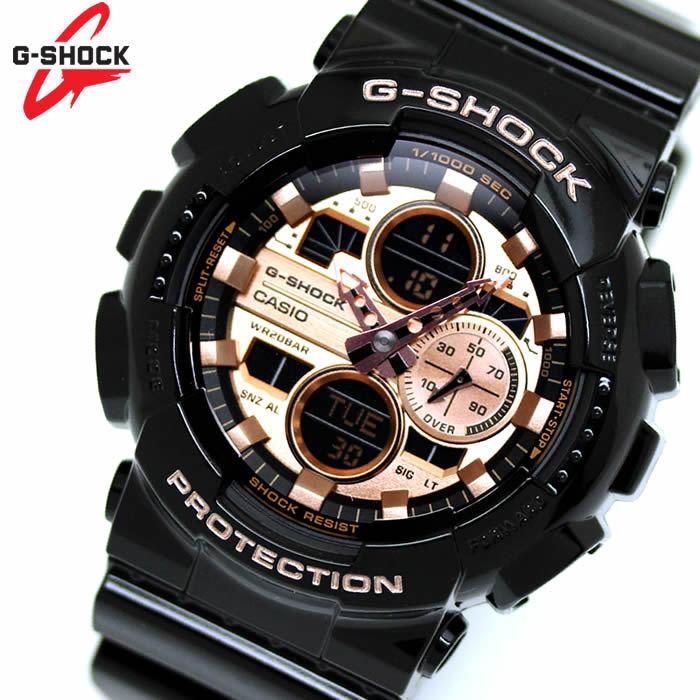 カシオ Casio Gショック G Shock ジーショック 腕時計 ガリッシュカラーシリーズ ブラック ローズゴールド メンズ 海外モデル Ga 140gb 1a2 Ga 140gb 1a2 Hapian 通販 Yahoo ショッピング