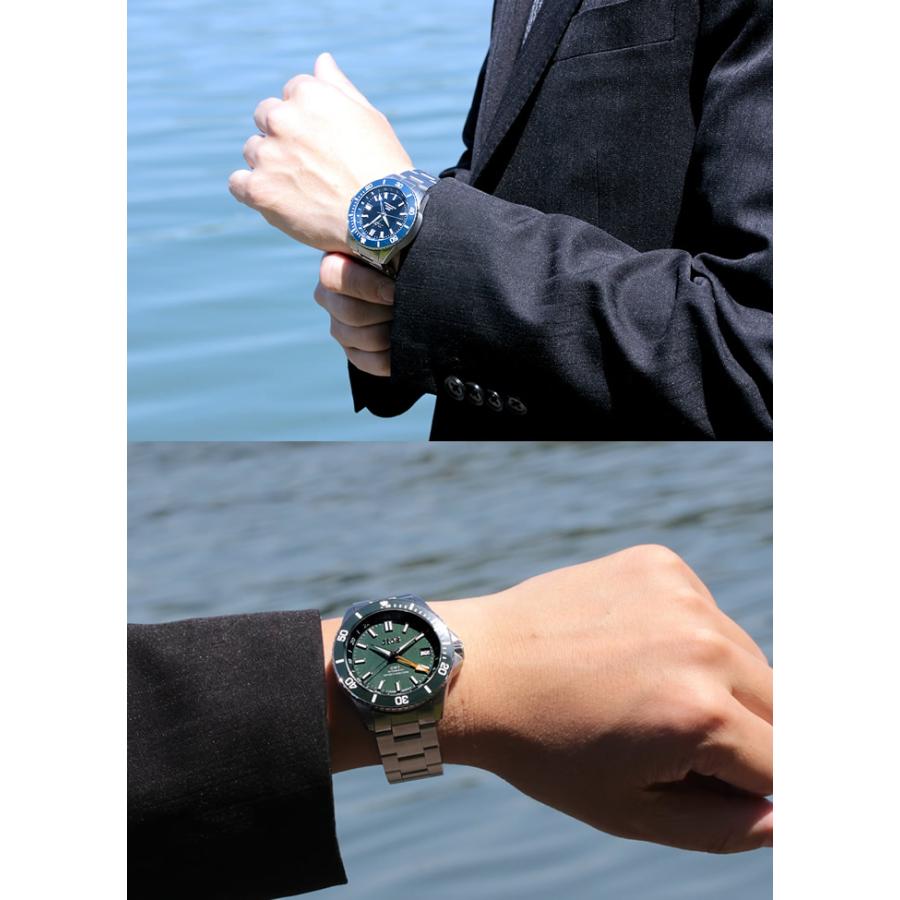 JIOS GMT DIVER’S 104 ダイバーズウォッチ 腕時計 GMT メンズ 自動巻き 自動巻き腕時計 日本製 ジオス GMTダイバーズ104 機械式 機械式腕時計 20気圧防水 |  | 21