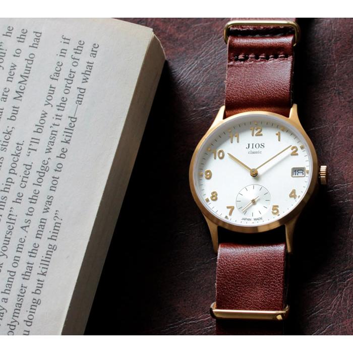 腕時計 メンズ レディース 日本製 革ベルト 栃木レザー ブランド JIOS ジオス Made in JAPAN |  | 18