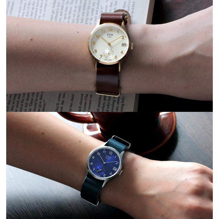 腕時計 メンズ レディース 日本製 革ベルト 栃木レザー ブランド JIOS ジオス Made in JAPAN |  | 21