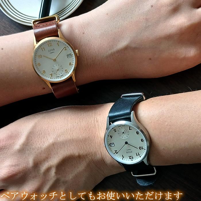 腕時計 メンズ レディース 日本製 革ベルト 栃木レザー ブランド JIOS ジオス Made in JAPAN |  | 13