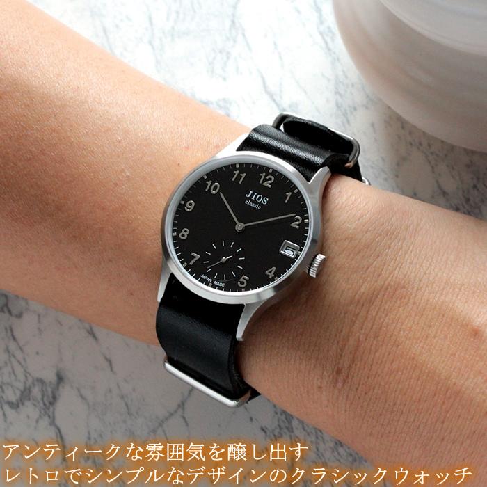 腕時計 メンズ レディース 日本製 革ベルト 栃木レザー ブランド JIOS ジオス Made in JAPAN |  | 14