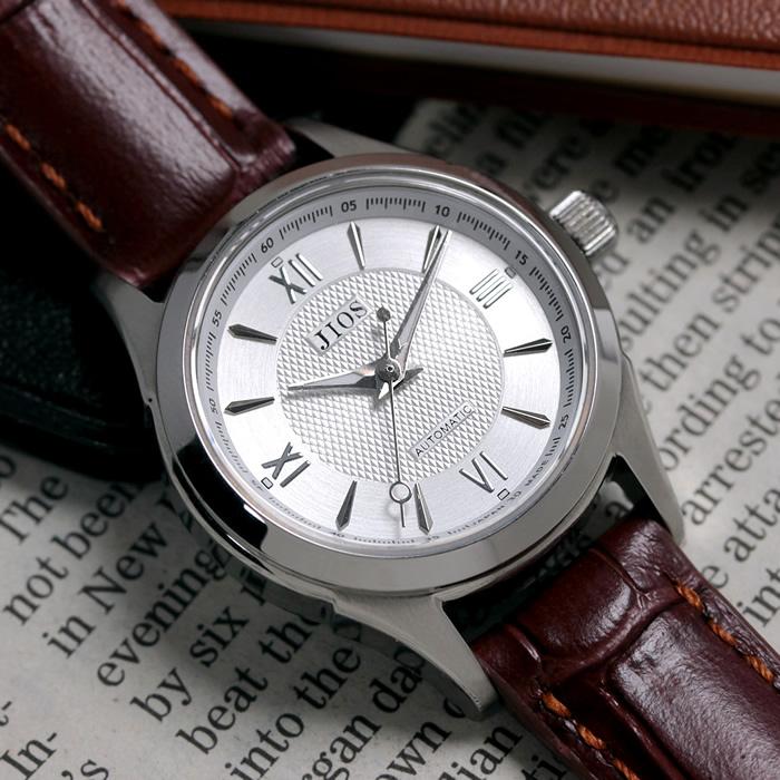 腕時計 レディース 自動巻き 日本製 革ベルト 本革 ブランド JIOS ジオス Made in JAPAN |  | 24