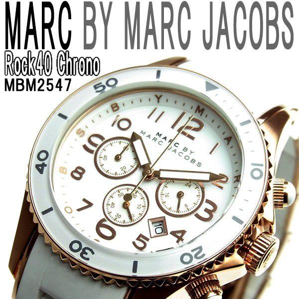 MARC BY MARC JACOBS 腕時計 マークバイマークジェイコブス クロノ