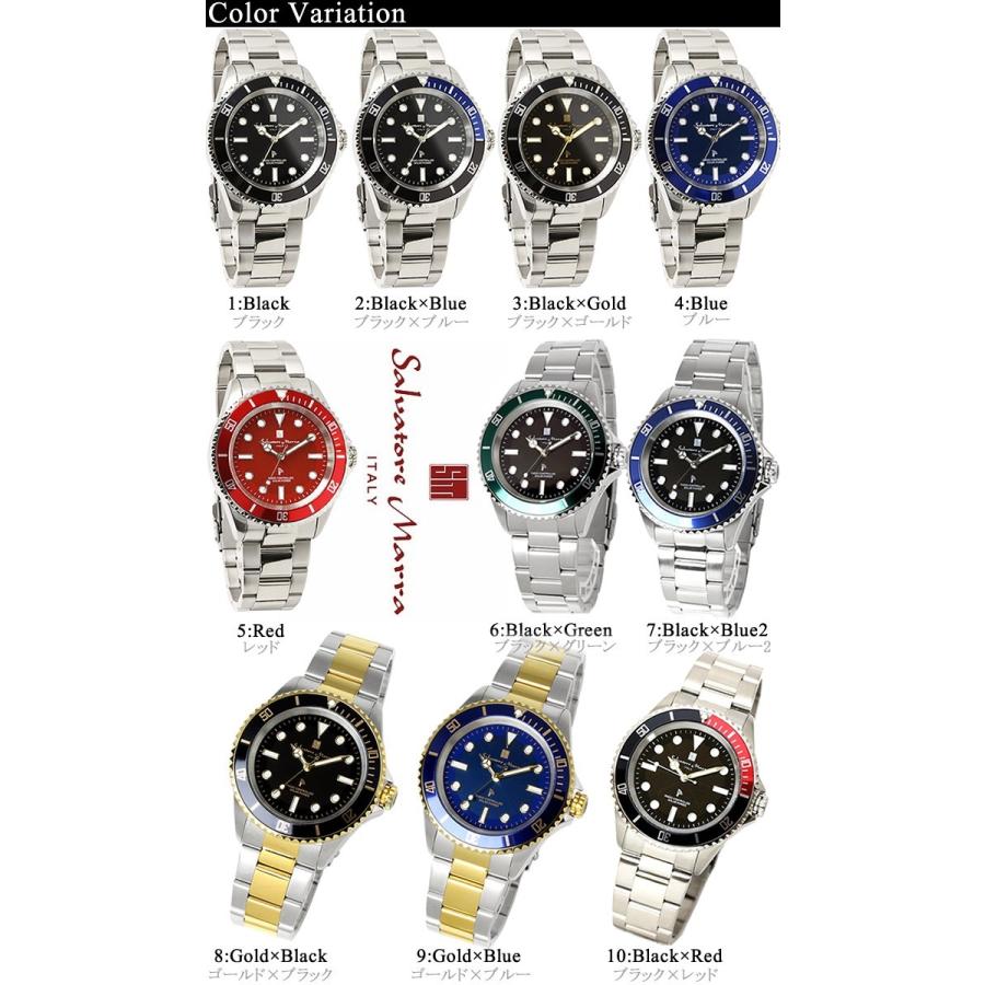 電波ソーラー 腕時計 メンズ ダイバーズウォッチ 当店限定 サルバトーレマーラ 父の日 ギフト | サルバトーレ・マーラ | 01