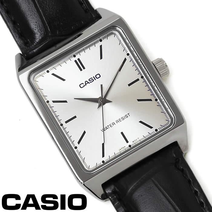 チプカシ 腕時計 アナログ CASIO カシオ チープカシオ メンズ MTP-V007L-7E1 革ベルト :mtp-v007l-7e1