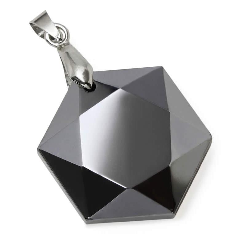 テラヘルツ鉱石 ペンダントヘッド 高純度 25mm ペンダントトップ 大粒 六芒星 ヘキサグラム |  | 01