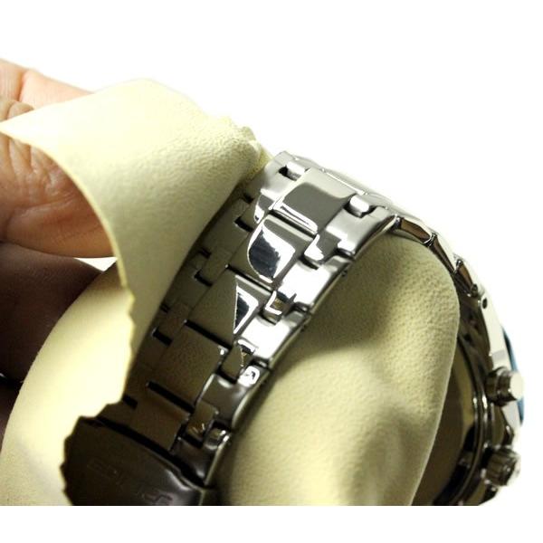 ゆうパケット メール便送料無料 腕時計 馬蹄印　セーム革 マルチクロス 21×30cm 腕時計拭き ケア 磨き 艶だし polishing cleaner |  | 01