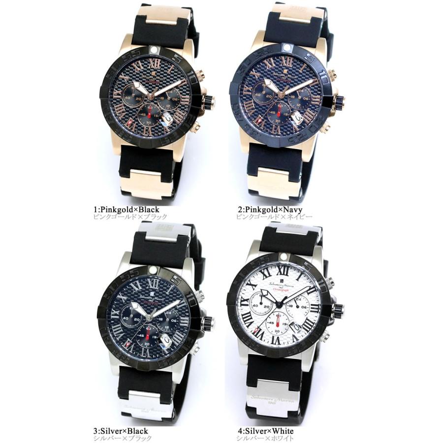 【Salvatore Marra】 サルバトーレマーラ 腕時計 メンズ クオーツ 10気圧防水 クロノグラフ デイトカレンダー SM18118 | サルバトーレ・マーラ | 04