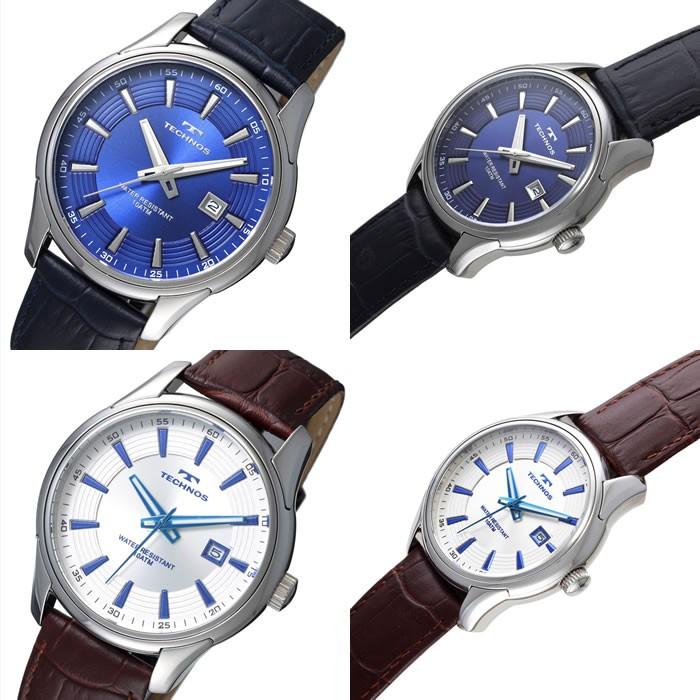 TECHNOS テクノス メンズ 腕時計 10気圧防水 アナログ クォーツ 3針