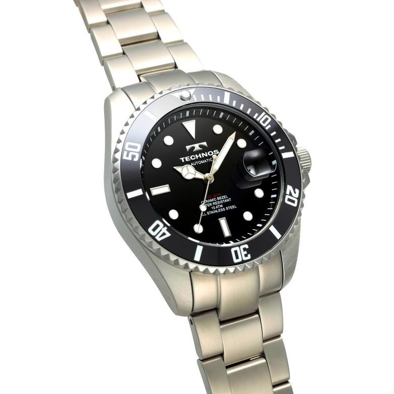 【メーカー保証付 正規品】テクノス誕生 120周年記念モデル！ TECHONOS テクノス 腕時計 メンズ 10気圧防水 自動巻腕時計 3針 カレンダー T4A82SB |  | 02