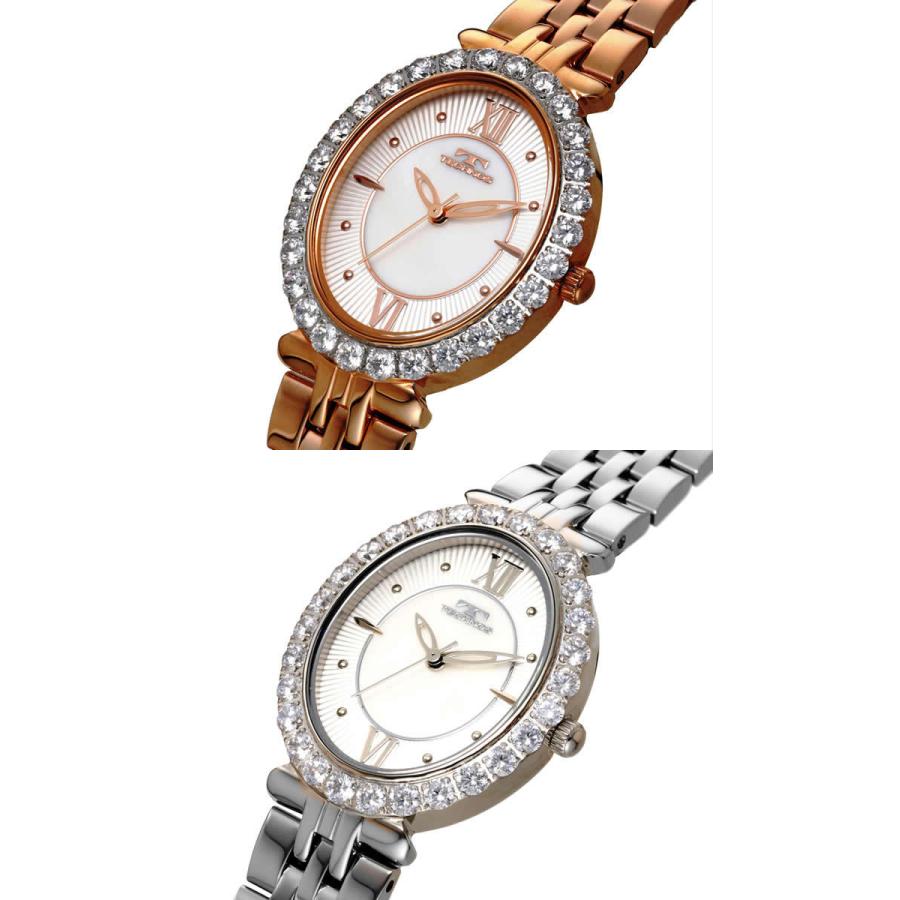 TECHNOS テクノス レディース 腕時計 パヴェダイヤル プリンセスウォッチ T6914 |  | 02