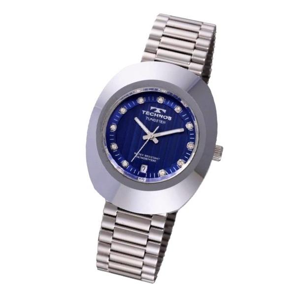 【メーカー保証付 国内正規品】TECHONOS テクノス メンズ腕時計 3針 アナログ クォーツ タングステンベゼル T9475CL |  | 01