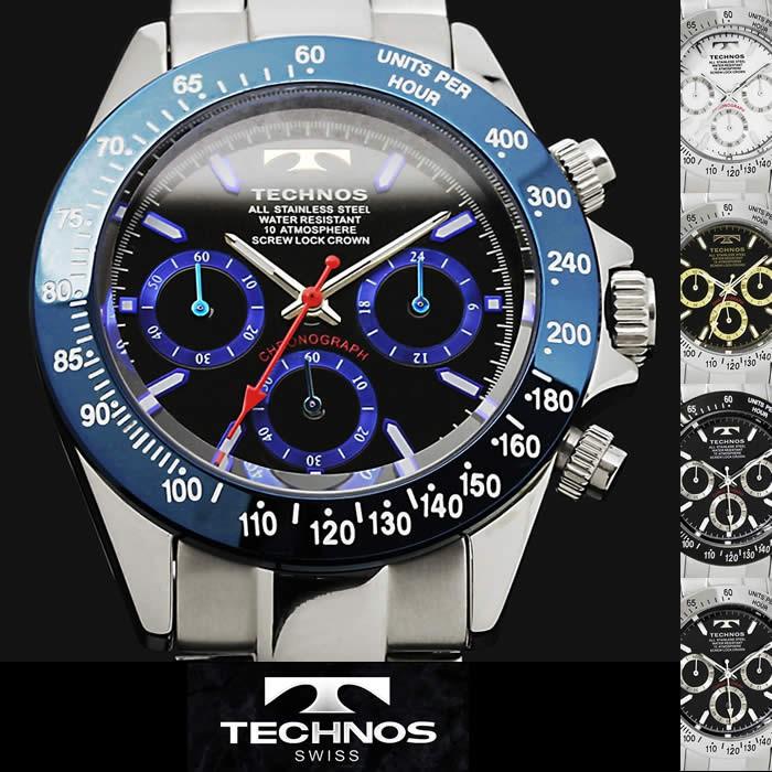 腕時計 メンズ 時計 テクノス 防水 TECHNOS クロノグラフ TSM401 腕時計 メンズ 時計 テクノス 防水 TECHNOS クロノグラフ TSM401