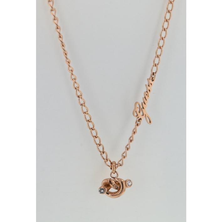 売れ筋 ネックレス ペンダント ジュエリー ゲス Guess Unisex Silver Coloured Gold Coloured Necklace メンズジュエリー アクセサリー Imizu Weblike Jp