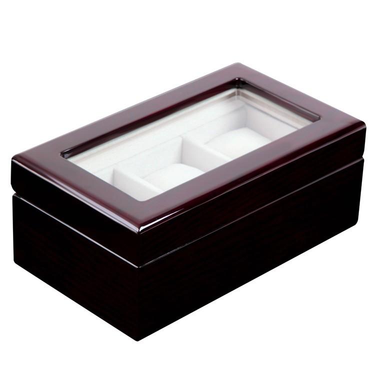 ウォッチボックス 木製腕時計収納ケース 腕時計ケース ウォッチケース 時計ボックス 時計ケース 3本用ケース 40A-5W WATCH-BOX071 |  | 04