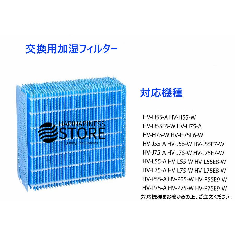 シャープ 加湿フィルター HV-FH7 加湿器 フィルター hvfh7 気化式加湿機用 交換フィルター 互換品/2枚入り|hapihapinessstore|04