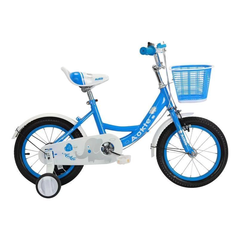 ルイガノ 子供 キッズ 自転車 16インチ スカイブルー 補助輪つき