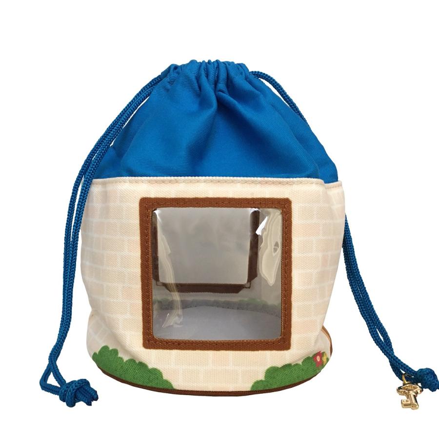 推し活フェス おうち型巾着ポーチ　ふたり暮らし用　痛バッグ　ぬいポーチ　ぬいぐるみ |  | 02