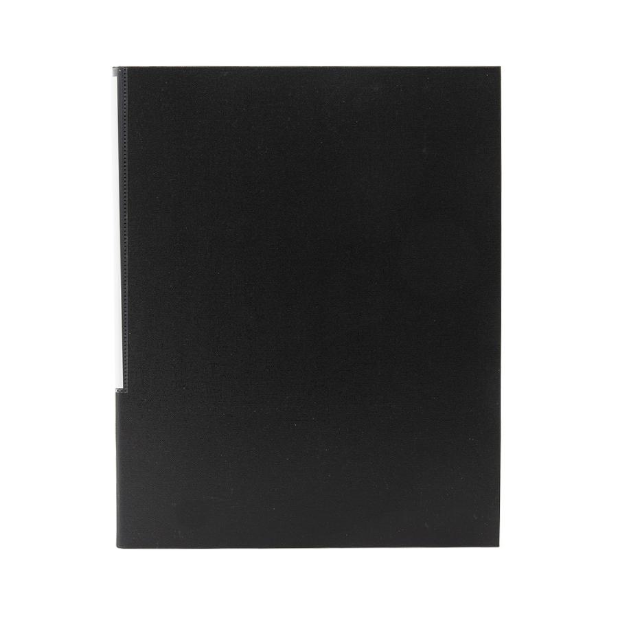 ハピラ Dリングバインダー A4 タテ 32冊 PP貼りDリングファイル  ブルー/ブラック/ホワイト/グレー | ブランド登録なし | 06