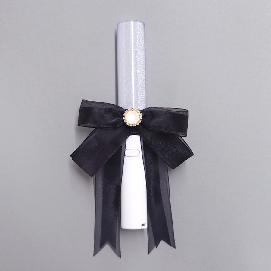 ペンライトリボン 推し色バッグチャーム 推し活フェス W/Fave ハピラ