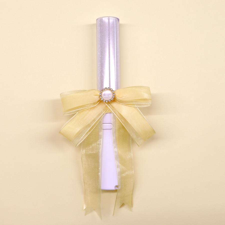 ペンライトリボン 推し色バッグチャーム 推し活フェス W/Fave ハピラ