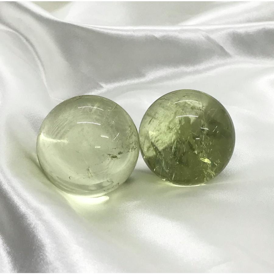 シトリン 丸玉 スフィア 台座付き Citrine ball 約37mm 送料無料 |  | 04