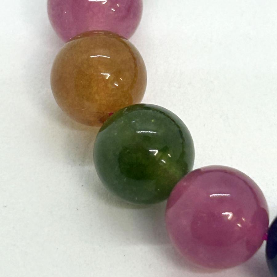 トルマリン10mm パワーストーン ブレスレット16cm　天然石 おしゃれ ブラジル産  Tourmaline |  | 02