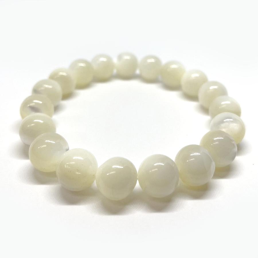 マザーオブパール パワーストーン ブレスレット 16cm 家庭運 かわいい おしゃれ | 