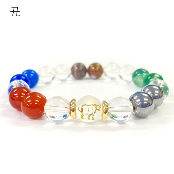 パワーストーン ブレスレット アゲート 干支 開運 テラヘルツ 瑪瑙 天然石 かわいい モチーフ おしゃれ 大人 きれい |  | 04