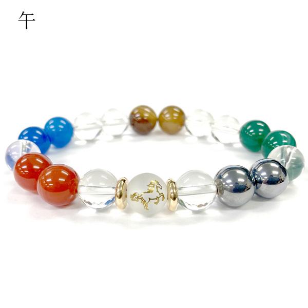パワーストーン ブレスレット アゲート 干支 開運 テラヘルツ 瑪瑙 天然石 かわいい モチーフ おしゃれ 大人 きれい |  | 09
