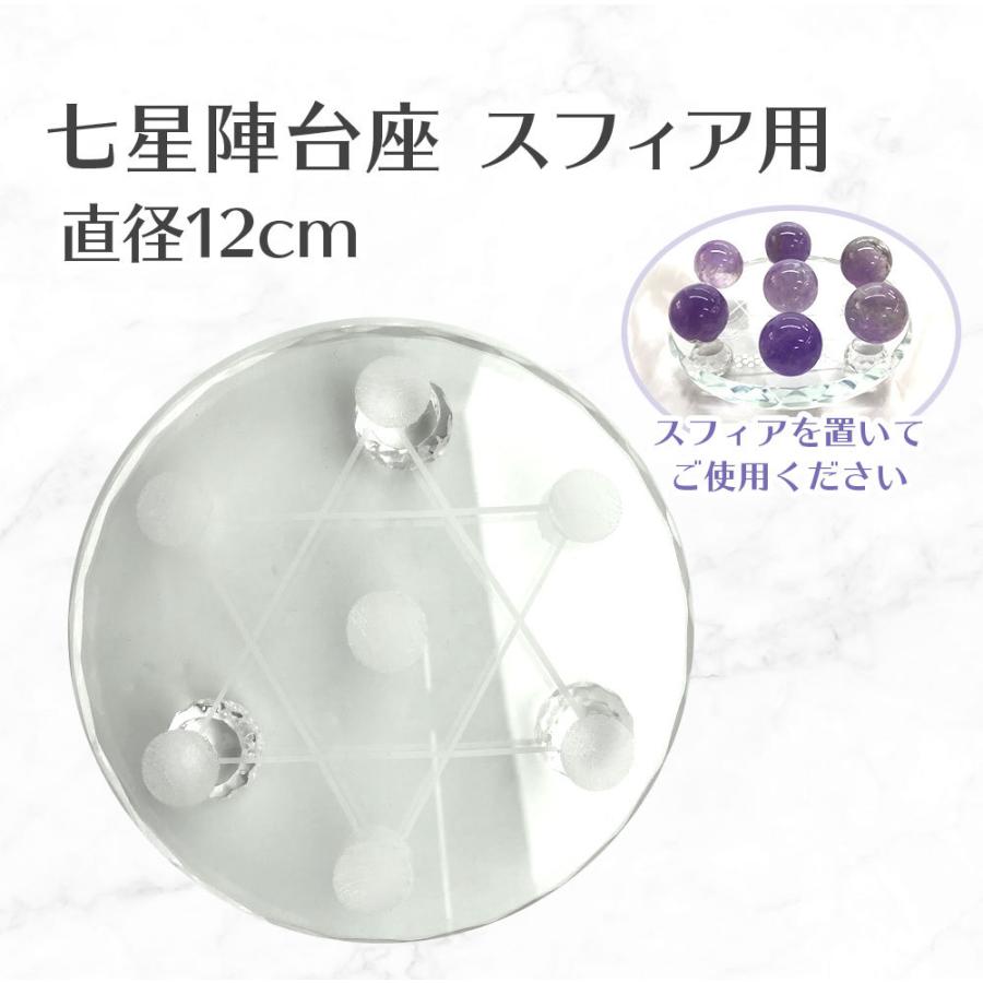 おしゃれ 黒曜石 オブシディアン 七星陣 宝石ルース 裸石