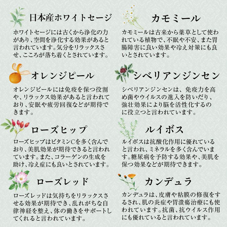 日本産 ホワイトセージ 10gとホワイトセージ キュアティーブレンドの