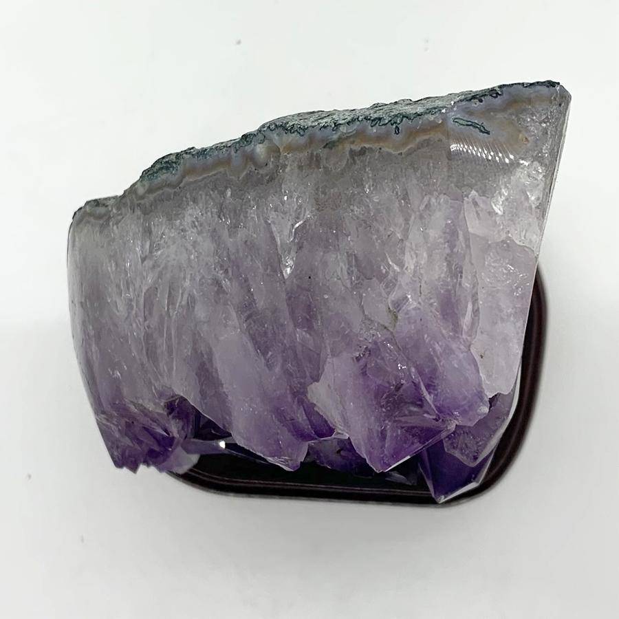 ブラジル産 アメジスト クラスター ドーム 天然石 原石 1点物 台座付き（2.09Kg）D |  | 15