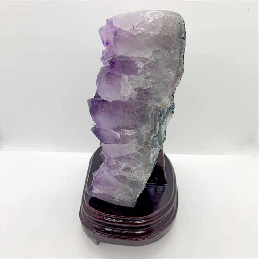 ブラジル産 アメジスト クラスター ドーム 天然石 原石 1点物 台座付き（2.09Kg）D |  | 05