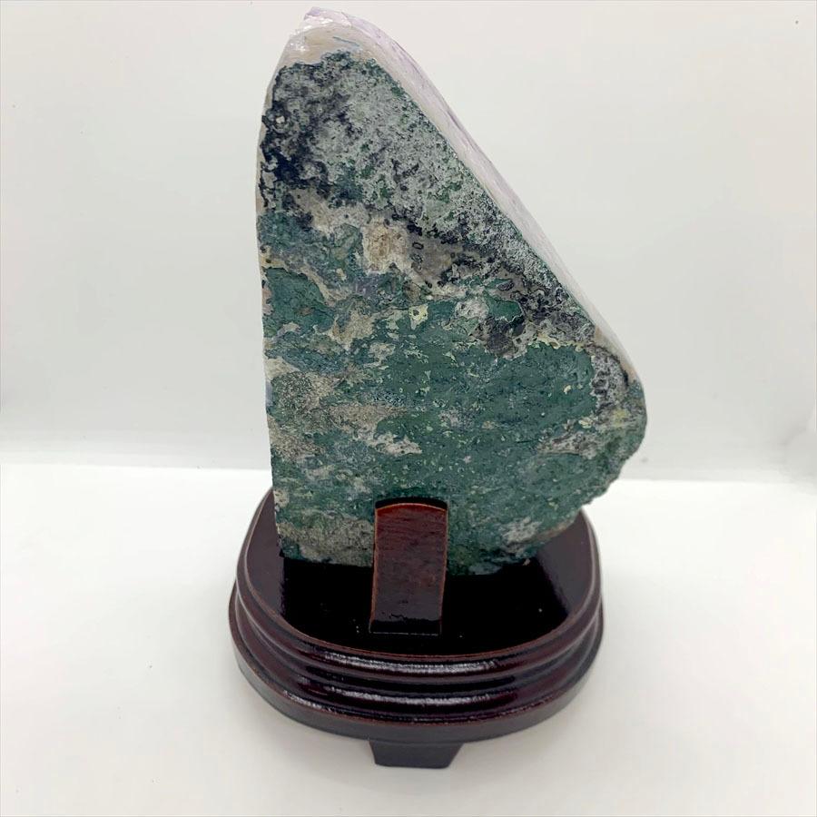 ブラジル産 アメジスト クラスター ドーム 天然石 原石 1点物 台座付き（2.09Kg）D |  | 06