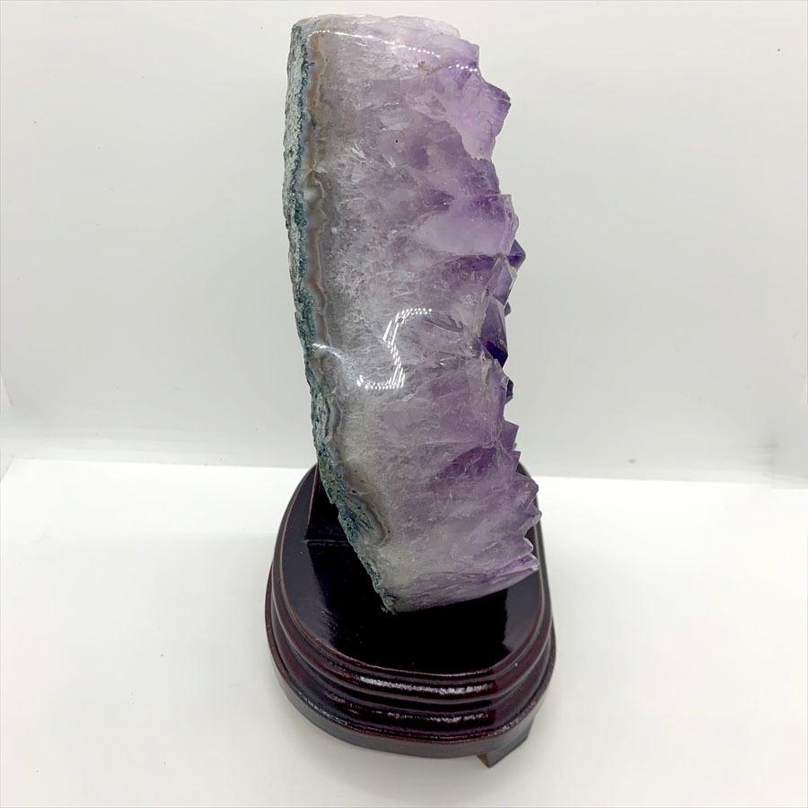 ブラジル産 アメジスト クラスター ドーム 天然石 原石 1点物 台座付き（2.09Kg）D |  | 07