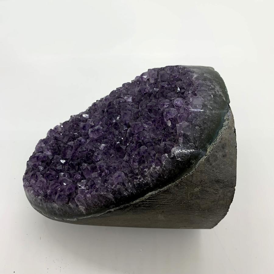 ブラジル産 アメジスト クラスター ドーム 天然石 原石 1点物 台座付き（1.71Kg）F |  | 13