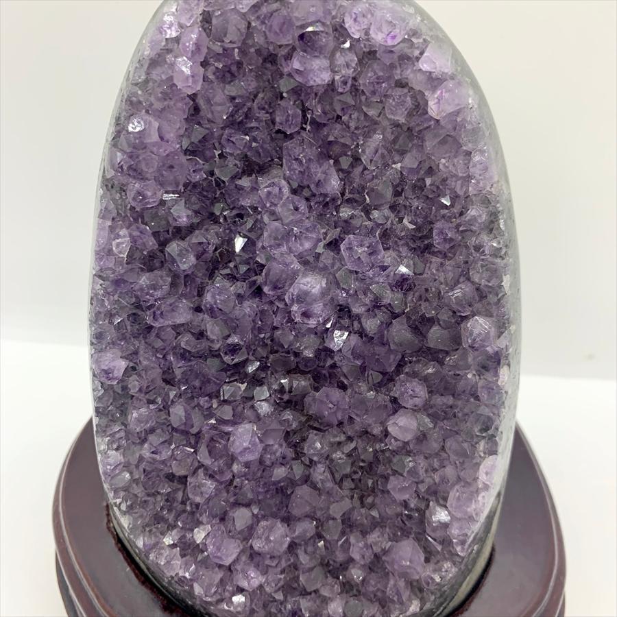 ブラジル産 アメジスト クラスター ドーム 天然石 原石 1点物 台座付き（1.71Kg）F |  | 08