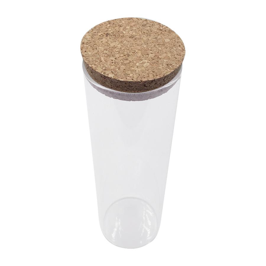 ガラス 瓶 コルク瓶 セージ保管瓶 シンプル きれい 蓋付き 容器 20cm×6.3cm 送料無料 |  | 02