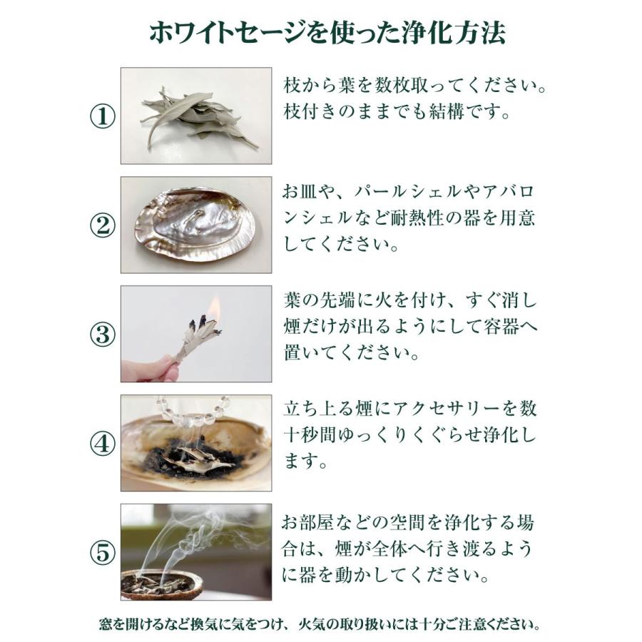 日本産 ホワイトセージ 枝付き 無農薬 浄化 消臭 お香 アロマ イン