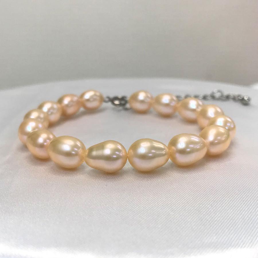 淡水パール ブレスレット ピンク 送料無料 |  | 07