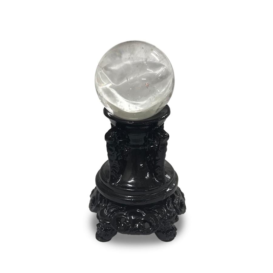 レインボークリスタル 丸玉 スフィア 台座付き Rainbow Crystal Quartz ball 147g 送料無料 |  | 03