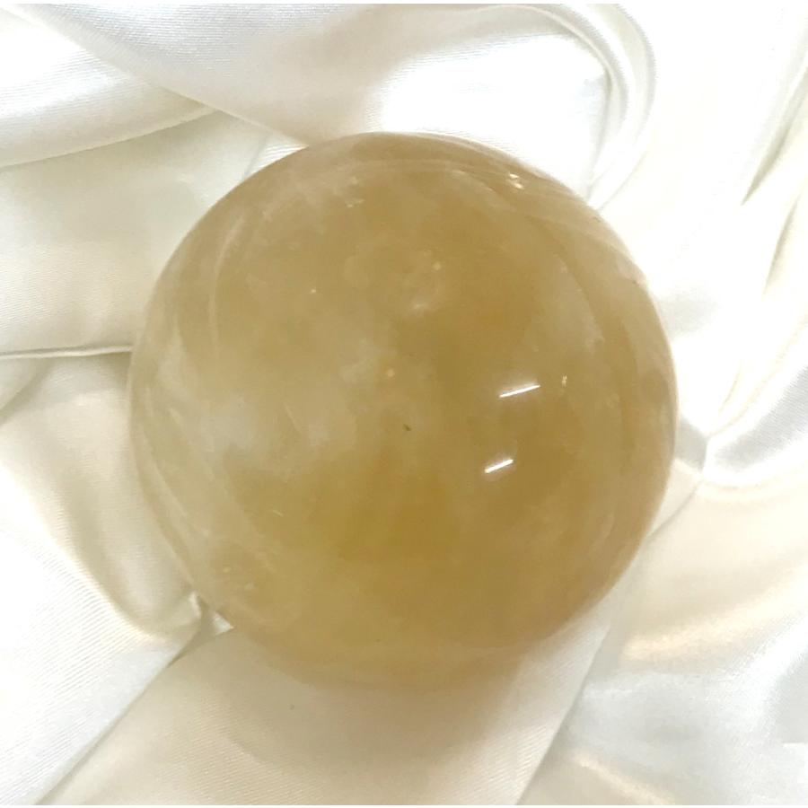 カルサイト 丸玉 スフィア 台座付き Calcite ball 約62mm 送料無料 |  | 01